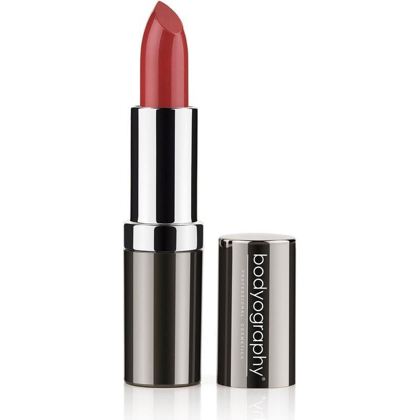 Bodyography Rot Lippenstift + Lipgloss, Lipstick (Maple Sugar)