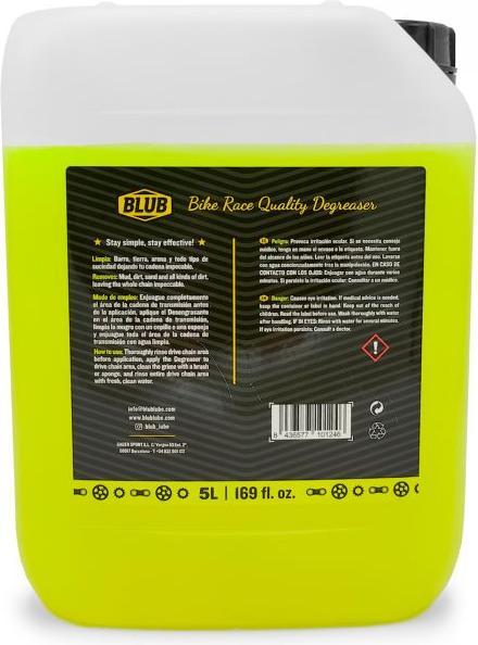 Actual product image Blub Lube Bio Degreaser 5 litre canister (5000 ml, Degreaser)