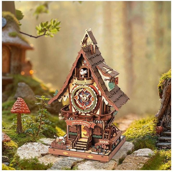 Actual product image Robotime Cuckoo clock