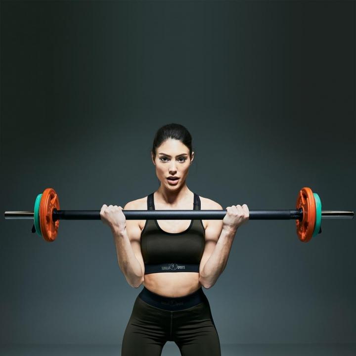 Image du produit Gorilla Sports Barre d'haltères pour l'aérobic