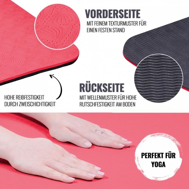 Immagine prodotto Gorilla Sports Tappetino TPE yoga (8 mm)