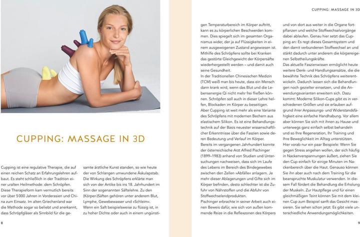 Produktbild Cupping - Die neue Methode zum Lösen der Faszien (Deutsch, Heike Oellerich, Miriam Wessels, 2018)