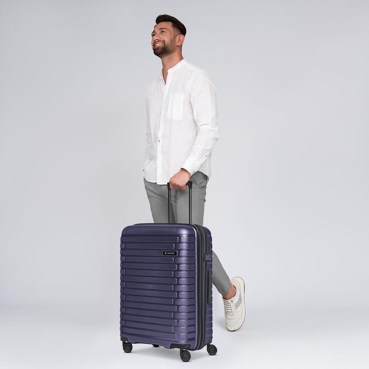 Immagine prodotto Pactastic Collection 04 THE MEDIUM + 4 Rollen Trolley M 66 cm mit Dehnfalte (67 l)