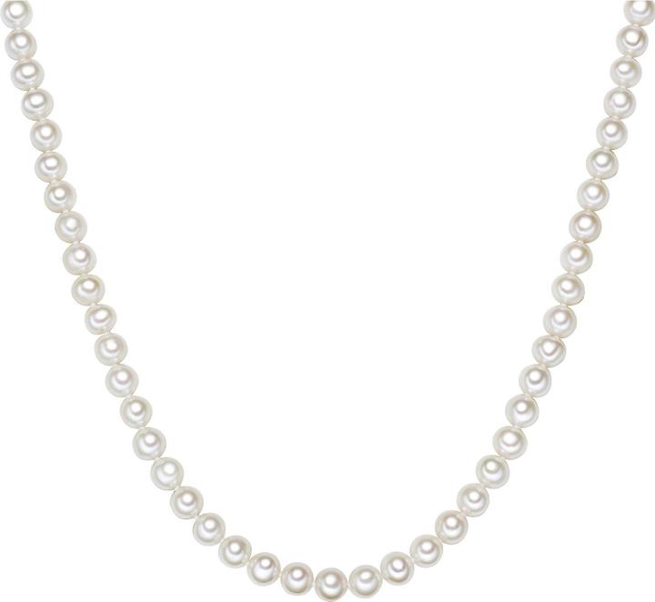 Produktbild Valero Pearls Damen Sterling Silber Süsswasser-Zuchtperle silber - 3866 (Sterling Silber, 60 cm)
