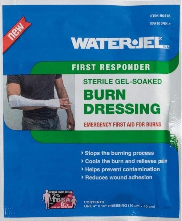 Produktbild WaterJel HA First Responder Kompresse 10x40,5cm