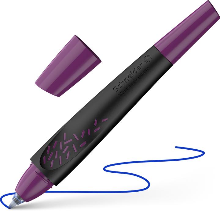 Image du produit Schneider Tintenroller Breeze, mit Kugelspitze, M, königsblau, schwarz-beere (1x)