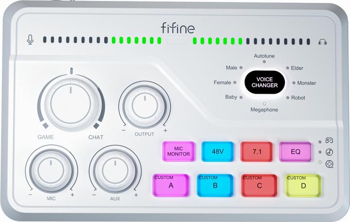 Immagine prodotto Fifine SC8W Mixer white