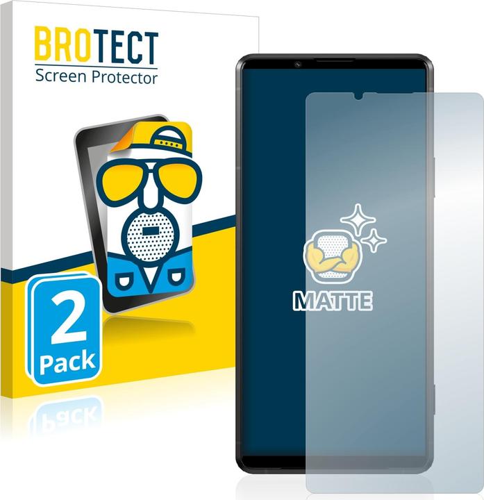 Produktbild BROTECT Entspiegelungs-Schutzfolie Displayschutz Matt (2 Stück, Sony Xperia Pro-I)