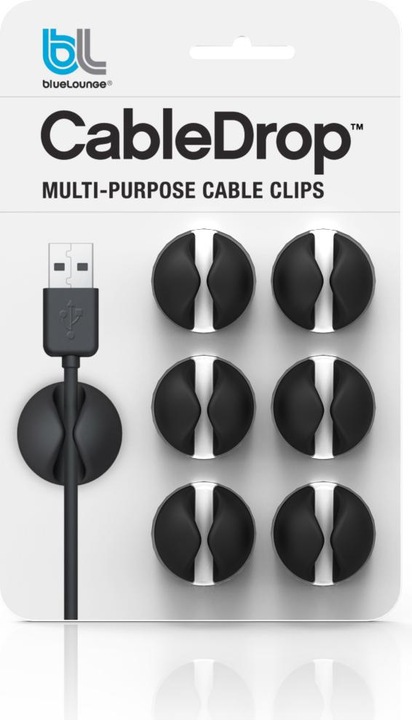 Actual product image BlueLounge CableDrop, 6 pieces