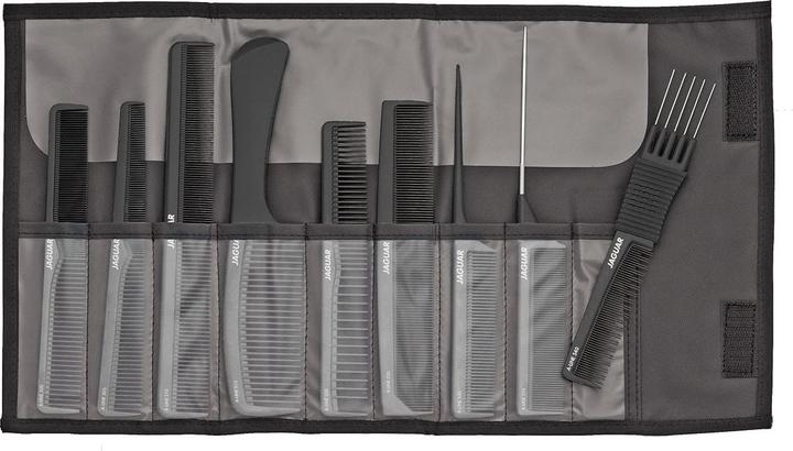 Actual product image Jaguar Comb set black metallic