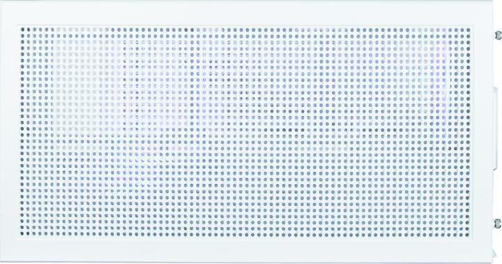 Actual product image Zalman GHE P30 V2 micro-ATX case Tempered Glass Panoramic View - White (mATX, Mini-ITX)