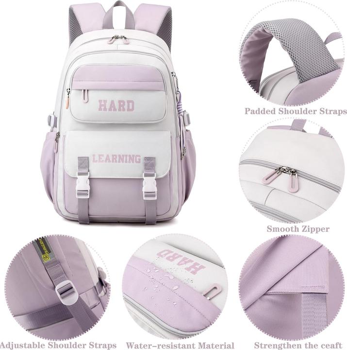 Produktbild Only-Bags.Store Schultasche Sekundarschule Daypack, Laptop-Rucksack, wasserfester Rucksack für Teenager