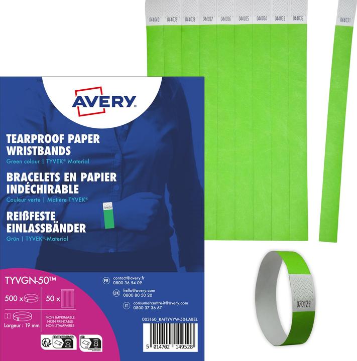Produktbild Avery Einlassbänder