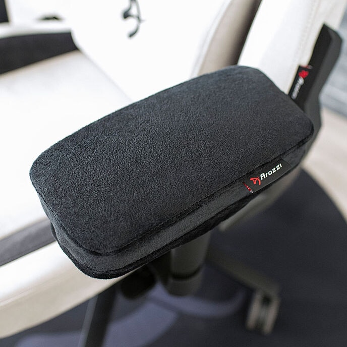 Actual product image Arozzi Memory Foam Armrest Pads