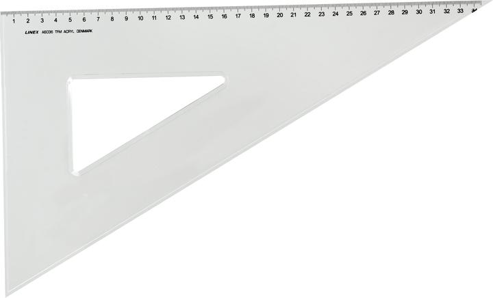 Produktbild Linex Zeichen-Dreieck 60° 36 cm A6036TFM (42 cm)
