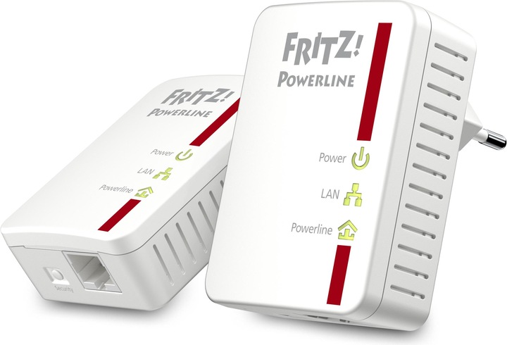 Produktbild AVM FRITZ!Powerline 510E Set, 2 Adapter (500 Mbit/s)