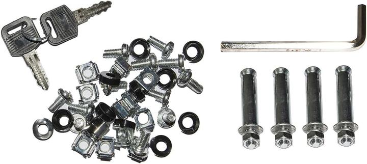 Actual product image Accessories LK109U 9U rack Wall-mounted Grey (10 inch rack)