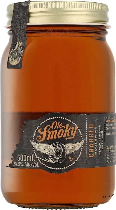 Actual product image Ole Smoky Moonshine Charred (Moonshine Whisky, 1 x 50 cl)