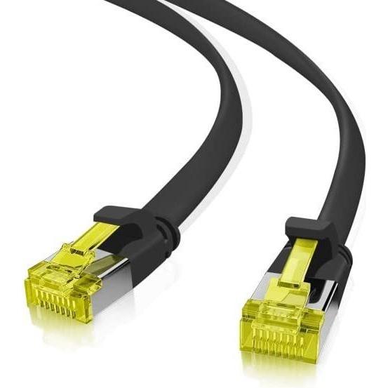 Thumbnail - Helos Ultra Slim Patch-Kabel (S/FTP, CAT6a, 3 m), Netzwerkkabel