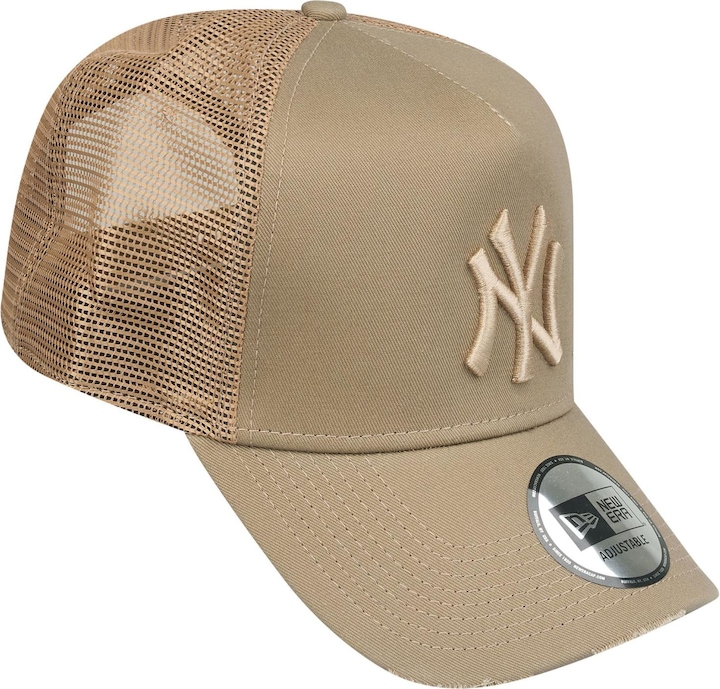 Image du produit New Era Mesh Trucker Cap DISTRESSED New York Yankees khaki
