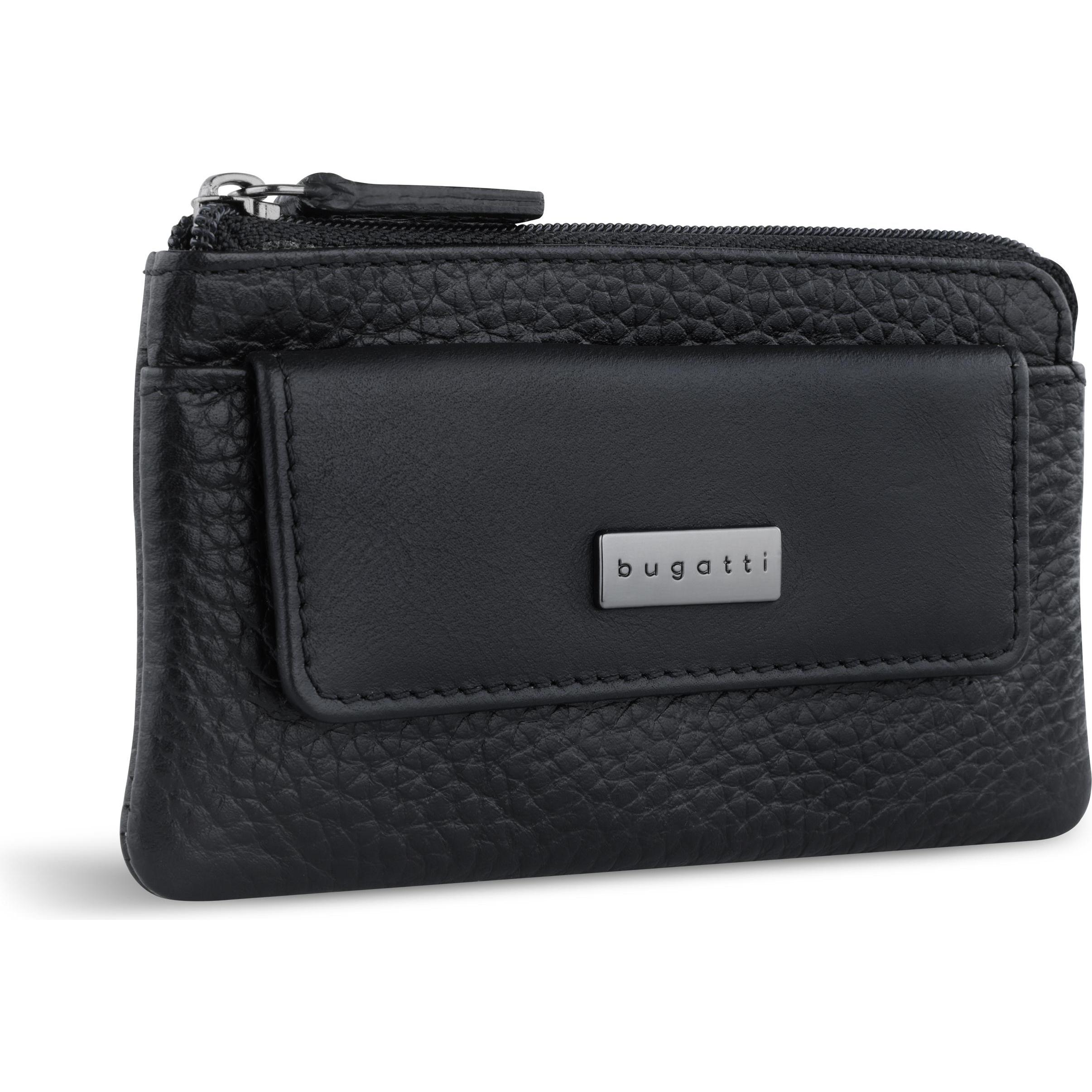 Bugatti, Damen, Portemonnaie, Schlüsseltasche SINA, Schwarz