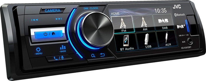 Actual product image JVC KD-X561DBT (Android car)