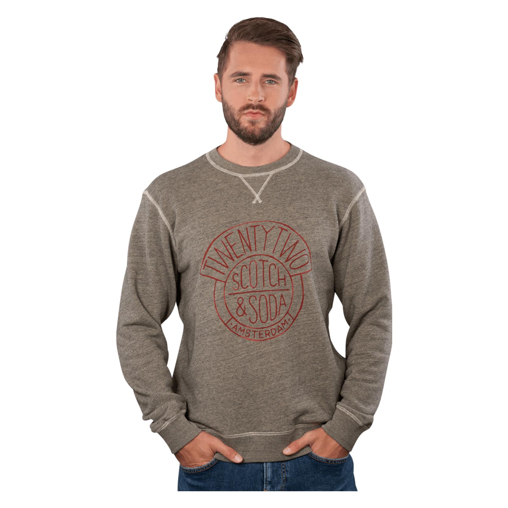 Scotch & Soda, Mannen, Springer, 10022335, Grijs, (M)