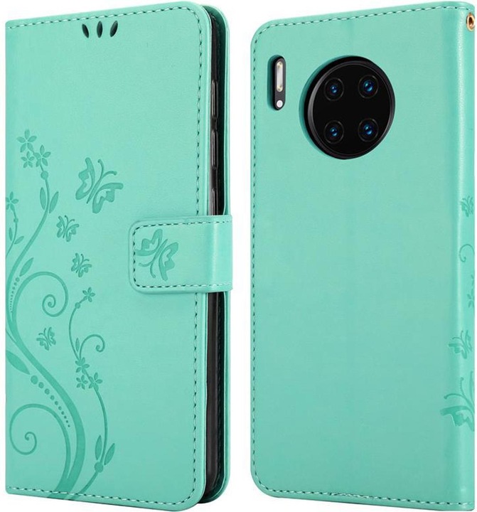 Actual product image Cadorabo Flower Book Cover (Mate 30 Pro)