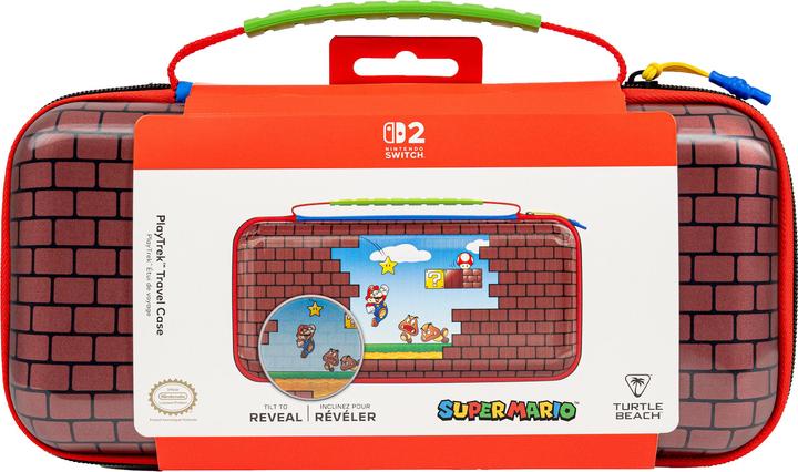 Actual product image Turtle Beach - PlayTrek Travel Case - Mario Bricks (Switch, Switch 2)