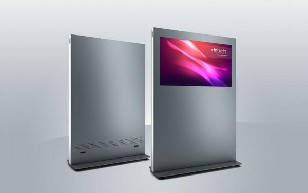 Produktbild DSS Indoor Stele Landscape, 55" Bildschirm, schwarz