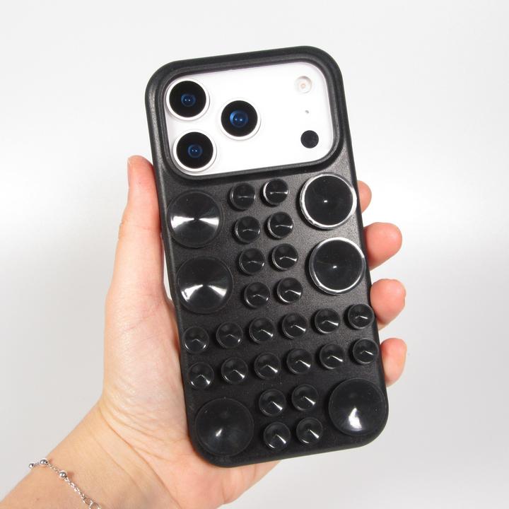 Image du produit PhoneLook Coque Murale ventouse pastel avec fixation sur surfaces (Apple iPhone 17 Pro Max)