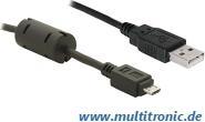 Actual product image Delock USB A - USB-micro B (1 m, USB 2.0)