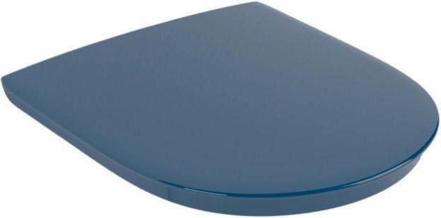 Produktbild Villeroy & Boch V&B WC-Sitz O.NOVO Vita Scharniere aus Edelstahl blau AntiBac