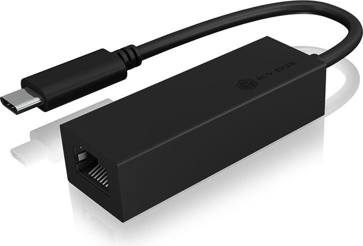Actual product image Icy Box IB-LAN100-C3 (USB-C, RJ45 (1x))