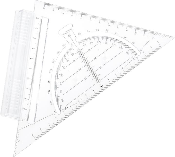 Actual product image Aristo Quick drawing triangle (17 cm, Plastic)