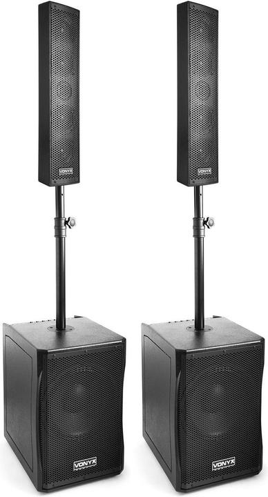 Actual product image Vonyx Sound Installation - VX1200 - Active 2.2 Sound set of 1500W (Subwoofer active)