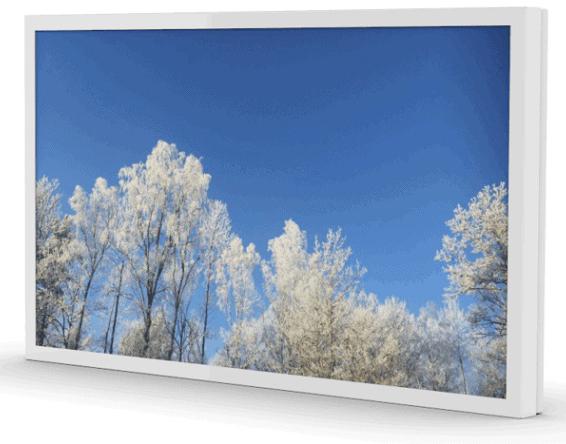 HI-ND Wall Casing 65inch Landscape Polyc