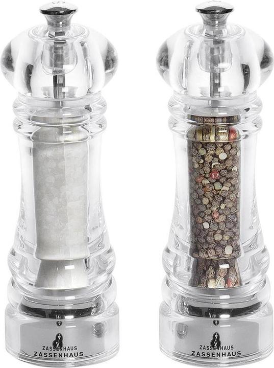 Actual product image Zassenhaus Berlin salt and pepper mill set (Pepper, Salt)