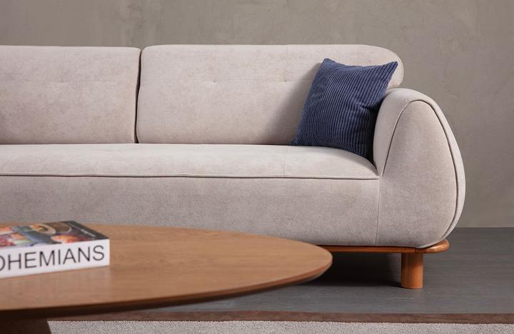Produktbild Atelier del Sofa Drop 3 Seater - White (3-Sitzer)