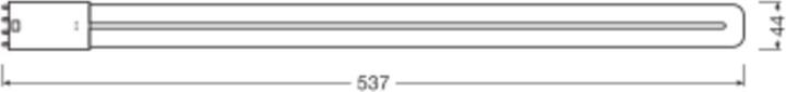 Actual product image Osram Dulux (2G11, 25 W, 2950 lm, 1 x, E)