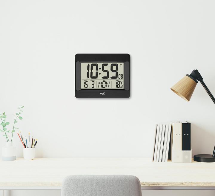 Actual product image TFA Radio clock