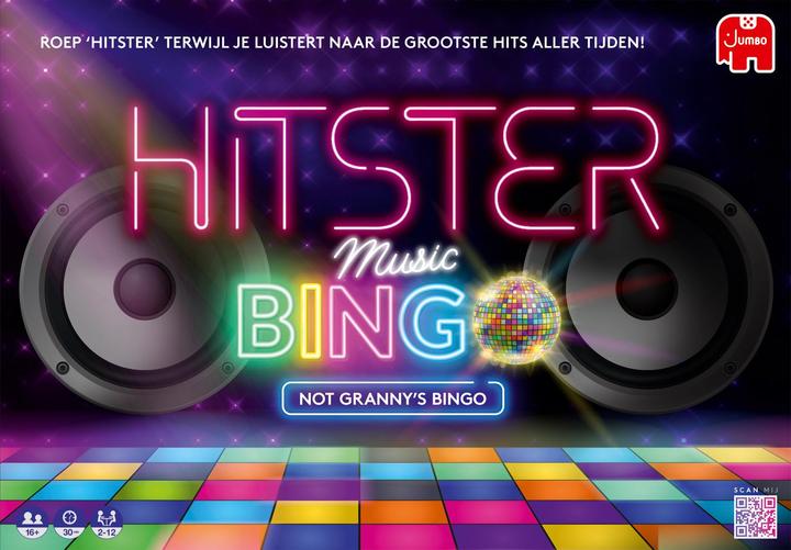 Actual product image Jumbo Hitster Bingo Nl (Dutch, 2 - 10 Players)