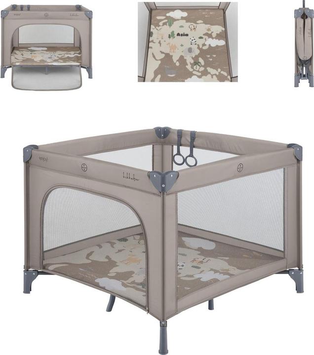 Kikkaboo Kikka boo Laufstall Enjoy Matratze (100 x 100 x 77 cm)