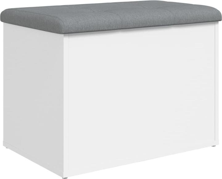 Produktbild vidaXL Sitzbank mit Stauraum Weiss 62x42x45 cm (62 cm)