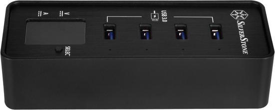 Actual product image Silverstone EP03 - Hub - 4 x SuperSpeed USB 3.0 (USB-C, 4 ports)