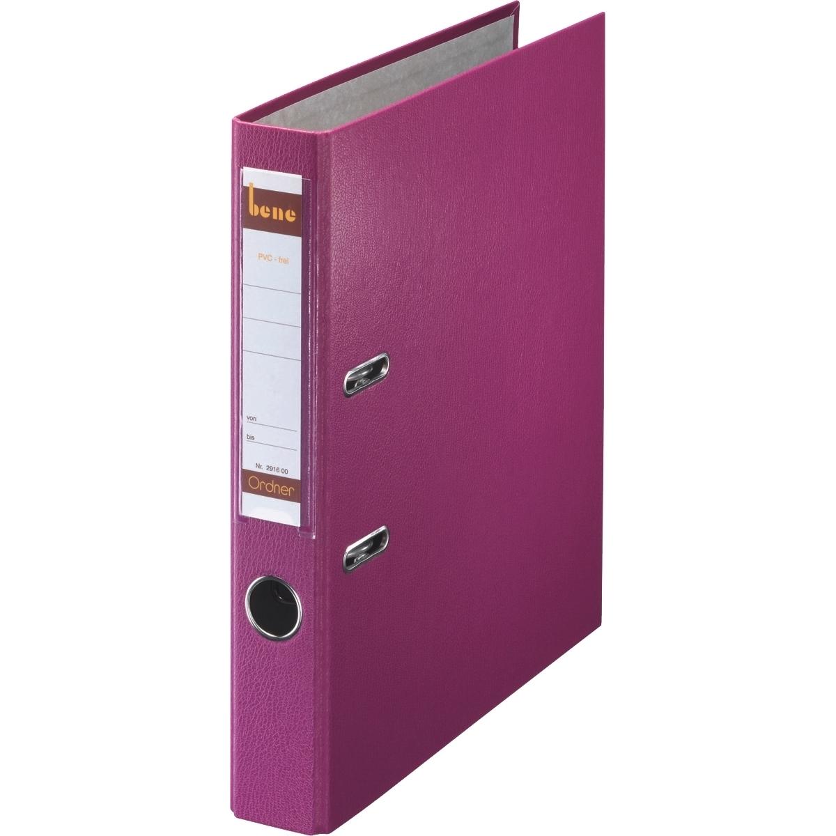 Bene, Ordner, Ordner Rückenbreite: 52 mm Verwendung für Papierformat: DIN A4 (A4, 52 mm, 1 x)