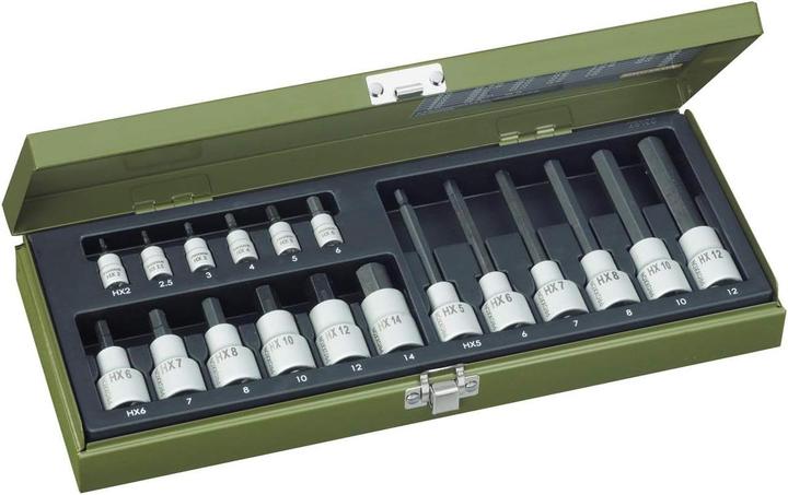 Actual product image Proxxon Socket wrench set (10 mm, 12 mm, 2.5/8", 7 mm)