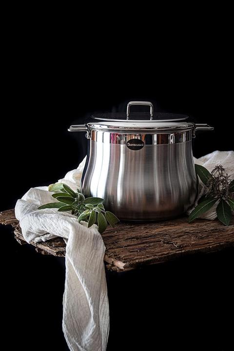Actual product image Barazzoni Tumy Pan Various Sizes (Frying pan, Stainless steel)