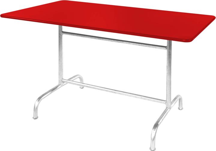 Rouge, Galvanisé à chaud