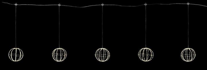 Produktbild STT LED-Lichterkette Royal Ball 550 LED, Ø 16 cm (5 m)